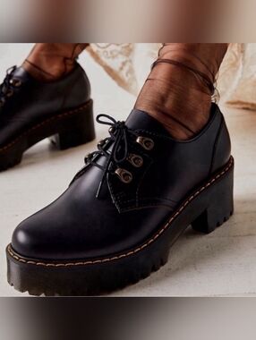 Dr. Martens Leona Lug Sole Platform Derby